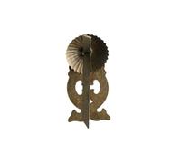 Aoleegatt Antique Bronze Supply Ceramic Single Hole Pull Ring Cabinet Door Antique Door Traditional Chinese Medicine Cabinet Drawer Bronze(Antique Brass)
