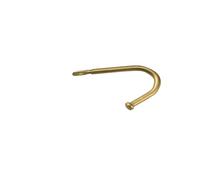 Aoleegatt Antique Wrought Iron Single Door Modern Simple Hardware Hanger Creative Hook Wall Single Hook Wire(615-3-10pcs)