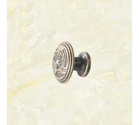 Aoleegatt B-188 European Handle Cabinet Door Cabinet Hardware Pastoral Single Hole American Furniture Antique Door Handle Shoe Cabinet(B-188 a)
