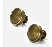 Aoleegatt Brass Antique Retro Furniture Cabinets Wardrobes Bucket Cabinets Handles American Countryside Style Knobs(CH072-N25)