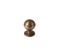 Aoleegatt Bronze Cabinet Pulls Brass Creative Personality Nordic Style Kitchen Drawer Pulls Wardrobe Hardware Cabinet Knobs and Handles(Knob-30mm)