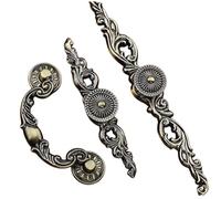 Aoleegatt Bronze Furniture Hardware Handle for Kitchen Cabinets Door Drawer Knobs Wardrobe Cupboard Dresser Handle Shoe Closet Knob Pulls(Single Hole)
