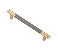 Aoleegatt Cabinet Knobs Kitchen Handle Modern Fashion Drawer Knobs Pulls Gold Ash Aluminium Alloy Furniture000 Handles Door Hardware(128mm)
