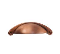 Aoleegatt Chinese American Drawer European Shell Black semi-Round Chinese Retro Handle Accessories Handle(B-430-2)