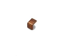 Aoleegatt Chinese Coffee Cupboard Door Solid Handle Retro Wardrobe Drawer Antique European Simple Furniture Handle Cabinet Pulls(Coffee-SingleHole)