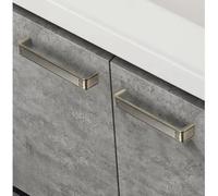 Aoleegatt Chinese Coffee Cupboard Door Solid Handle Retro Wardrobe Drawer Antique European Simple Furniture Handle Cabinet Pulls(Bronze-128mm)