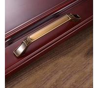 Aoleegatt Chinese Style Wardrobe Door Handle Antique Copper Cabinet Door Handle Drawer Cabinet Pull Hand Medium Furniture Hardware(2917-Coffee-96mm)
