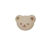 Aoleegatt Cute Mich Wooden Cabinet Handles Beech Wood Drawer Pulls Kids Safety Furniture Hardware(1Pcs a lot)