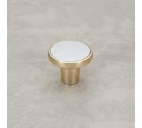 Aoleegatt European White and Black Plus Gold Style Zinc Alloy Kitchen Cabinet Handles Cupboard Door Pulls Drawer Knobs Furniture Hardware(5221-S-Gold White)