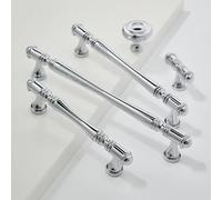 Aoleegatt French Brass Silver Handles Hat Shapes Modern Simplicity Light Wardrobes Cabinets Closets Drawers Dressers Kitchen Knobs(3-128mm)