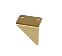 Aoleegatt Gold Light Handles for Furniture Cabinet Door Handle Pure Copper Modern Simple Drawer Hidden Triangle Brass Handle(Type B (Copper))