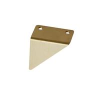 Aoleegatt Gold Light Handles for Furniture Cabinet Door Handle Pure Copper Modern Simple Drawer Hidden Triangle Brass Handle(Type C (Copper))