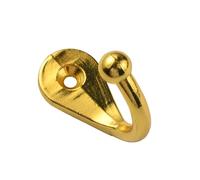 Aoleegatt Gold Single-Hole Kitchen Single Wall Door Rear Coat Creative Hook Wardrobe(Gold-10pcs)