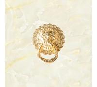 Aoleegatt Hardware A-1014 Imitation Gold Lion Head Baijiu Box Handle Wooden Box Small Handle 3cm(Gold-10pcs)