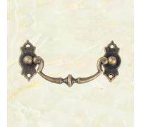 Aoleegatt Hardware Chinese Home Improvement Three Strip Wooden Box Brocade Box Small Handle Antique Retro Handle(3)