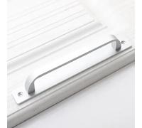 Aoleegatt Muebles Door and Window Open Handle Balcony Wooden Door Sliding Furniture Golden Aluminum Warehouse Black Kitchen Handle(Silver -192)