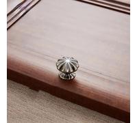 Aoleegatt Nordic Antique Wardrobe Cabinet Door Handle Modern Simple Chinese Zinc Alloy Solid Blue Bronze Drawer Handle(Bronze-Big)