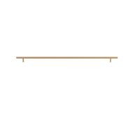 Aoleegatt One Meter Solid Brushed Brass Long Handle 39 Inches Kitchen Cabinet Pull Wardrobe Handle Furniture Handles(L-800m)