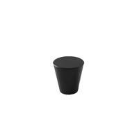 Aoleegatt Simple Cute Furniture Handles Aluminium Drawer Knob Round Cabinet Handle Kitchen Cabinet Pulls Furniture Hardware(AP017-1 Black20)