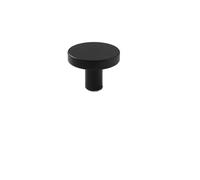 Aoleegatt Simple Cute Furniture Handles Aluminium Drawer Knob Round Cabinet Handle Kitchen Cabinet Pulls Furniture Hardware(AP017-2 Black30)