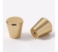 Aoleegatt Simple Cute Furniture Handles Aluminium Drawer Knob Round Cabinet Handle Kitchen Cabinet Pulls Furniture Hardware(AP017-1Gold20)
