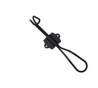 Aoleegatt Wrought Iron Door Back Hook, Coat and hat Storage Rack, Back Type Wrought Iron Coat Hook, Iron Wire, Black Paint Coat Hook.(Black)