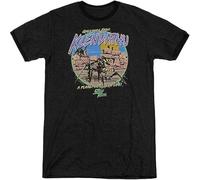 Aolent Starship Troopers Ringer Greetings from Klendathu Printed Tee Graphic T-Shirt Funny Shirt for Mens Black(XX-Large)