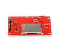 Aolidsive 1.8 Inch SPI TFT LCD Display Module, ST7735 128x160 Color Screen with SD Card Socket, for 8051 AVR PIC ARM