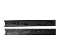 Aolidsive 100lb Drawer Slide, Cold Rolled Steel, Full Extension Ball Bearing 3 Sections, Ideal for Home Office Furniture (14 Inch)