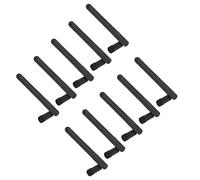 Aolidsive 10Pcs SMA Male Antenna, ABS High Gain 3dbi for PC Desktop, Network Router and Smart Home Devices