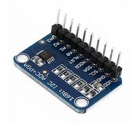 Aolidsive 16-Bit I2C Analog to Digital Converter Module High Precision, Microcontroller-Ready ADC Board, 2V-5V Operation, Differential Input, Boosted Signal Range