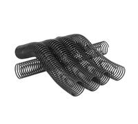 Aolidsive 18 Pack Plastic Spiral Binding Coils, 38mm 1 1 2in Diameter, 310 Sheet Capacity, 4 Pitch, 48 Loops, with 360 Degree Rotation, for Letter Size Paper Engineering Documents