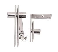 Aolidsive 180 Degree Rotation Pivot Hinge, Stainless Steel Door Hardware, Smooth Operation, Supports 300lbs Load for Various Door Types