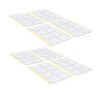 Aolidsive 200Pcs Heavy Duty Double Sided Tape for Acoustic Foam Panels, Strong Adhesive Removable Mounting Tape for Wall Decorations, Transparent, 1x1in Size