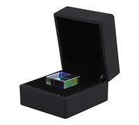 Aolidsive 23x23x23mm Optical Glass Prism, K9 Crystal Cube with Multi Color Light Refraction, for Photography Teaching Decoration