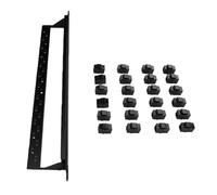 Aolidsive 24 Port Patch Panel Rackmount with Modular Design and 10Gbps Performance for Offices and Home Labs 1U Size