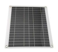 Aolidsive 25W Flexible Solar Panel Polycrystalline Solar Charging Board 18V 2A Dual USB DC12V Output Portable Charger for Camping RV Boat Trailer Car Outdoor Travel