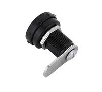 Aolidsive 3 Digit Combination Lock Cabinet Coded Lock Zinc Alloy Security Dial for Tool Boxes Cabinets Drawers with No Screw Needed Easy Install (L=19 0.5~12mm Cabinet Thickness)