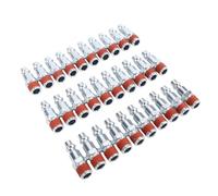 Aolidsive 30 Pcs Industrial Air Plug 1/4 Inch NPT Male Thread Reliable Pneumatic Hose Fitting for Compressed Air Systems
