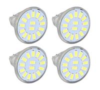 Aolidsive 4-Pack MR11 LED Light Bulb, 5W Warm White, Perfect for Ceiling Fans and Indoor Track Lighting (Cool White)