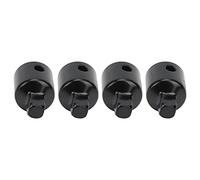 Aolidsive 4Pcs Socket Adapter Ratchet Wrench Conversion Head Set 3/8 Inch M to 1/4 Inch S for Home Repair Mechanics