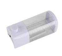 Aolidsive 500ml Liquid Shampoo Lotion Dispenser, Plastic Wall Mounted Design, Detachable for Easy Refilling, Perfect for Bathroom and Hotel Use