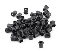 Aolidsive 50PCS LED Lamp Socket Diode Holder Clamp/Holder Black Plastic Bezel Mount for 3mm 5mm 8mm 10mm LED Light Bulbs Lighting Projects (8mm)