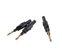 Aolidsive 5pcs HSS Countersink Drill Bit Set, Steel Chamfer Tool, 1/4 Round Shank for Woodworking Projects