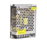 Aolidsive 80W Switching Power Supply Driver, 12V 6.5A Transformer | Universal - AC Input, Ripple-Suppressed DC Output, Enclosed Industrial PCB Chassis, LED Strip Lighting Motor Driver