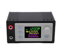 Aolidsive Adjustable Voltage Regulator, DC 6 30V Input 0 36V Output 6A 120W Digital Display Power Supply with MPPT Solar Charging, for LED Drivers Lab Experiments