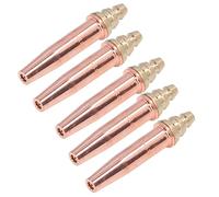 Aolidsive Aolidsive Welding Tips, Brass Copper Cutting Nozzles, 5PCS Isobaric G03 Tips for Industrial Gas Machines, Efficient Tube Welding Torch Tools (G03-6#) (-6#) (-#) (-4#)