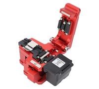 Aolidsive Automatic Fiber Optic Cleaver with Tungsten Steel Blade for 0.25mm 0.9mm Fiber ≤5° Angle 3 in 1 Fixture 48000 Cuts Cold Hot Melt Splicing