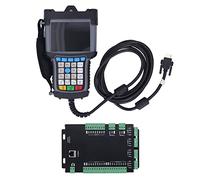 Aolidsive Automatic Tool Change Motion Control System 24VDC 3 Axis CNC Motion Controller Kit with DSP 5 Inch Color Display 10MHz Pulse USB Network for CNC Router Users