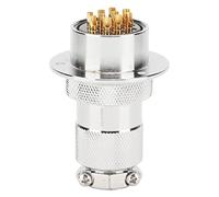 Aolidsive Aviation Plug Socket Compact Size Plug Connector AC DC Stable Performance and Plugging Unplugging Resistance for Data Acquisition Communication Automotive Use (10 Pin)